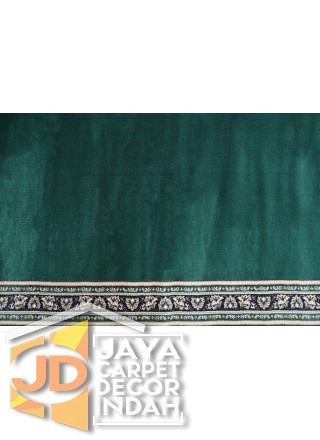 Karpet Sajadah Azura Green Motif Polos 120x600, 120x1200, 120x1800, 120x2400, 120x3000